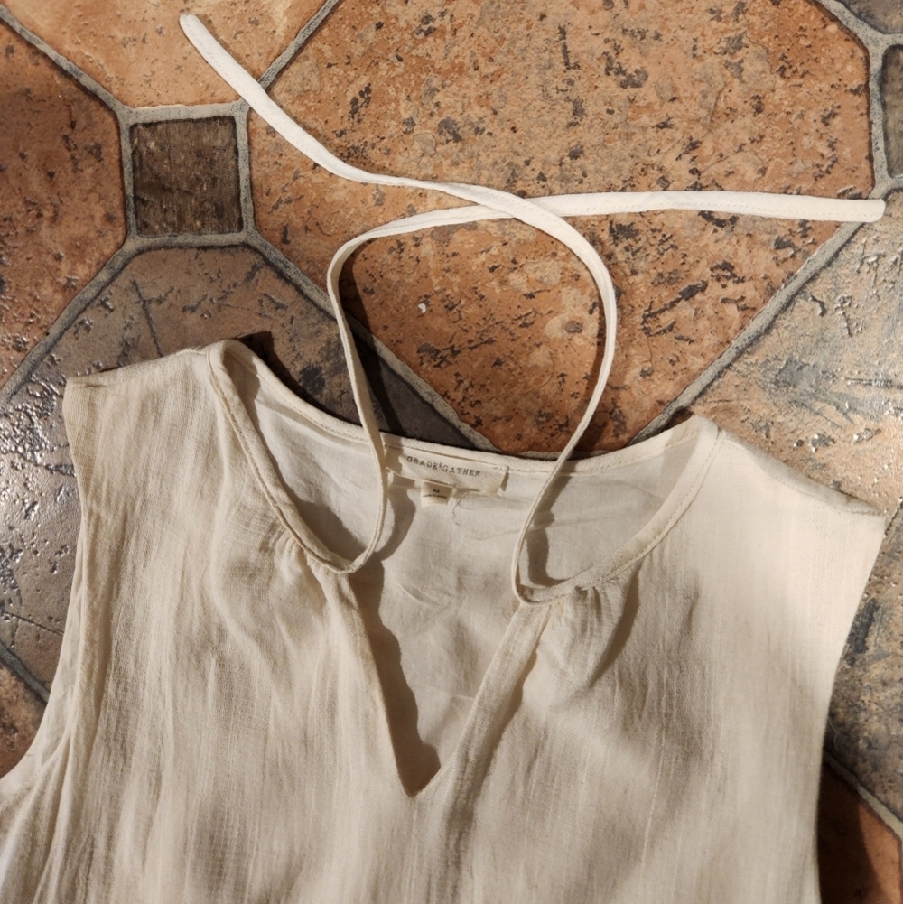 GRADE & GATHER SIZE M. WOMEN'S DREES. 100% COTTON - Picture 7 of 11